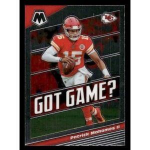 2020 Panini Mosaic Patrick Mahomes II Got Game? #GG16 Kansas City Chiefs